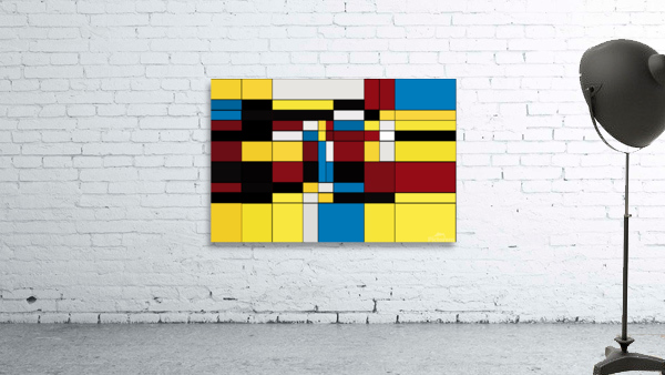 Mondrian Art Wall Preview