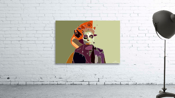 Cubist Portrait  Wall Preview