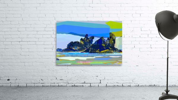 Sea Rocks  Wall Preview