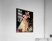 Waiting For Santa Acrylic Print