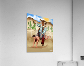 Save A Bull Ride A Cowboy Acrylic Print