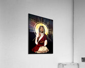 Jesus Christ Meditating Acrylic Print