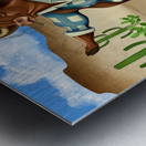 Save A Bull Ride A Cowboy Metal print