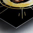 Jesus Christ Meditating Metal print