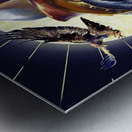 God of Healing and Protection - Horus  Metal print