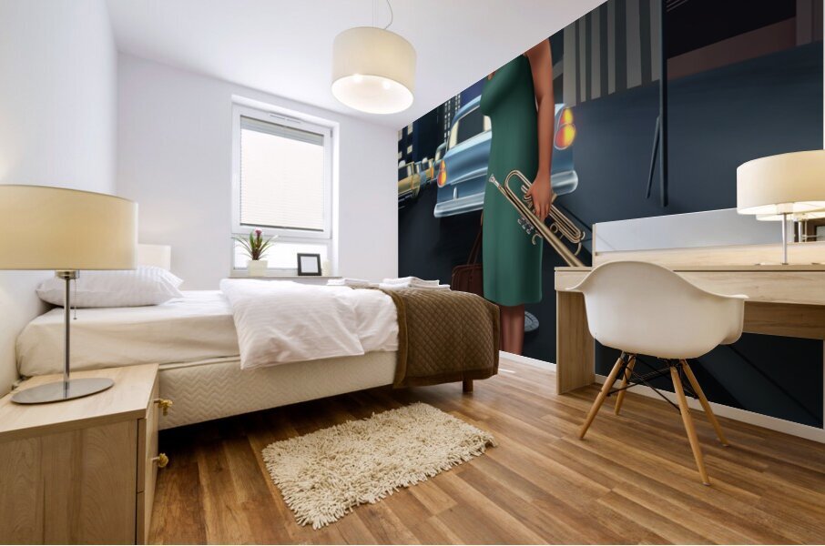 All of Me - Billie Holiday  Mural print