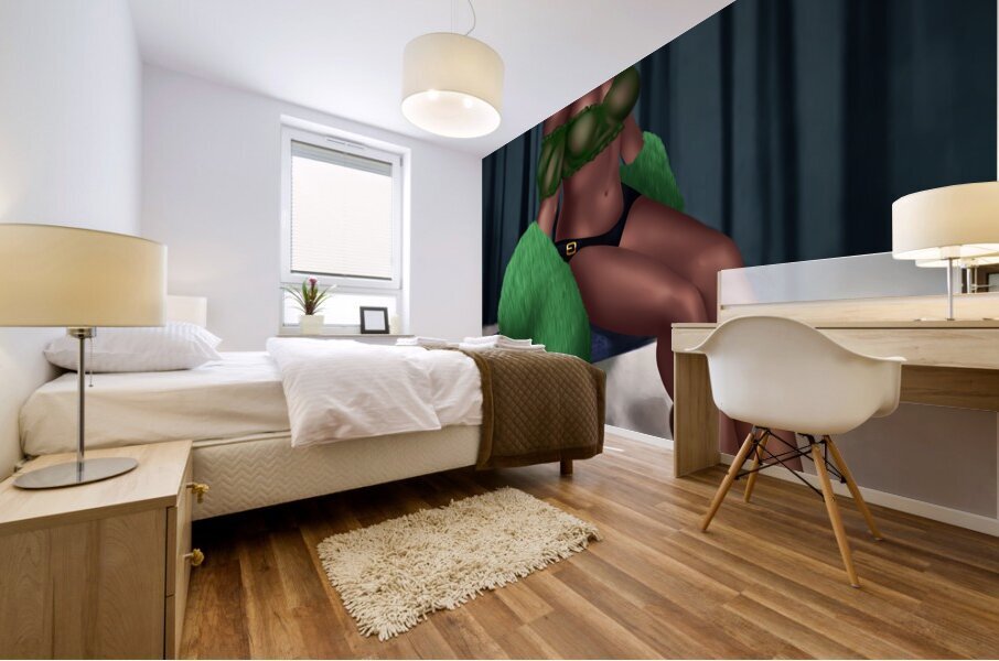 Pretty Little Leprechaun -   Lawanda Page Mural print