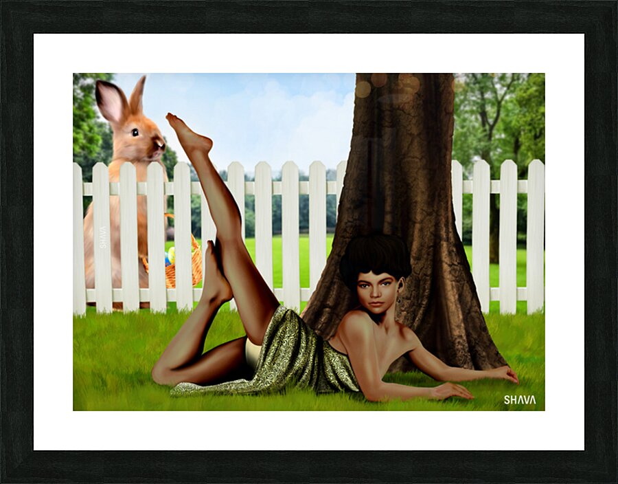 I Am Beautiful - Eartha Kitt Picture Frame print