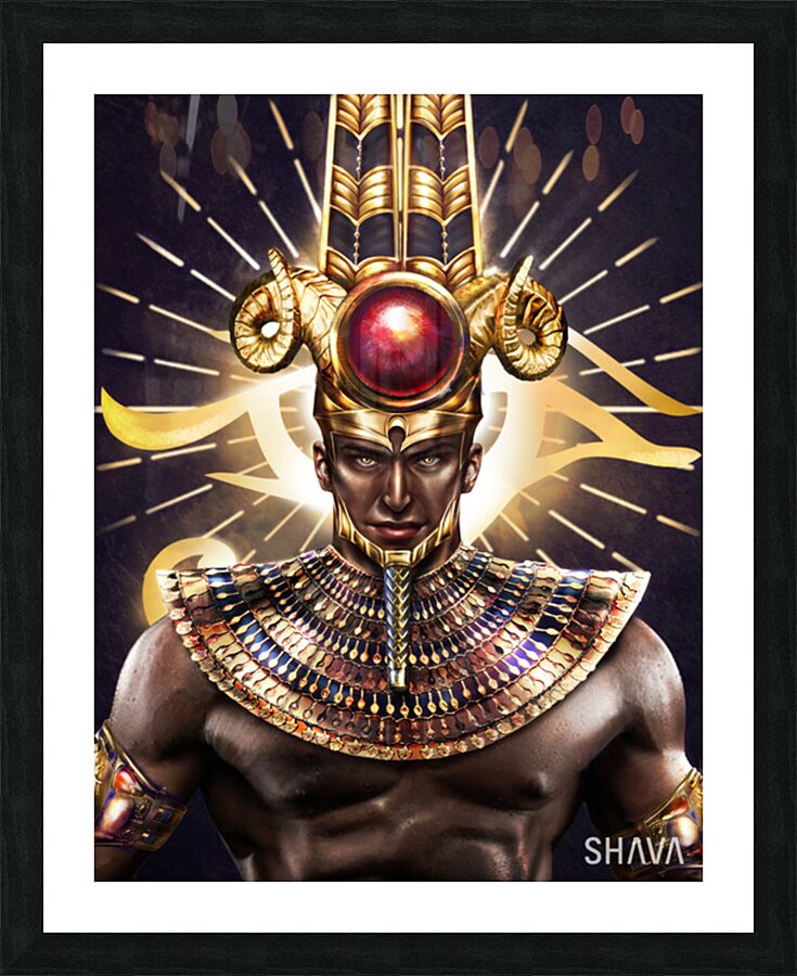 Supreme   Amun Ra Picture Frame print