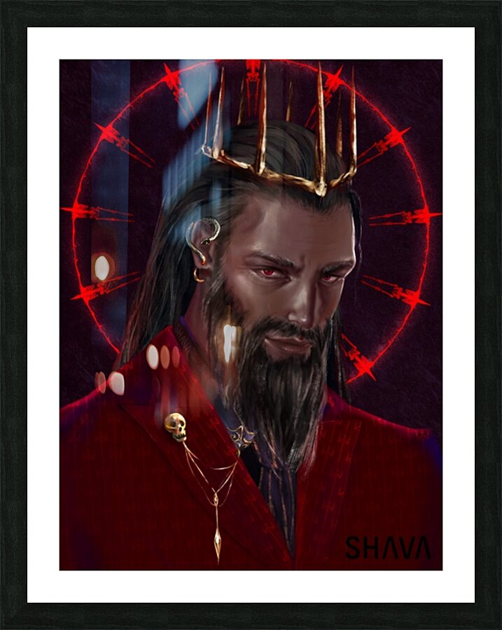 Im So Devilish - Hades Picture Frame print