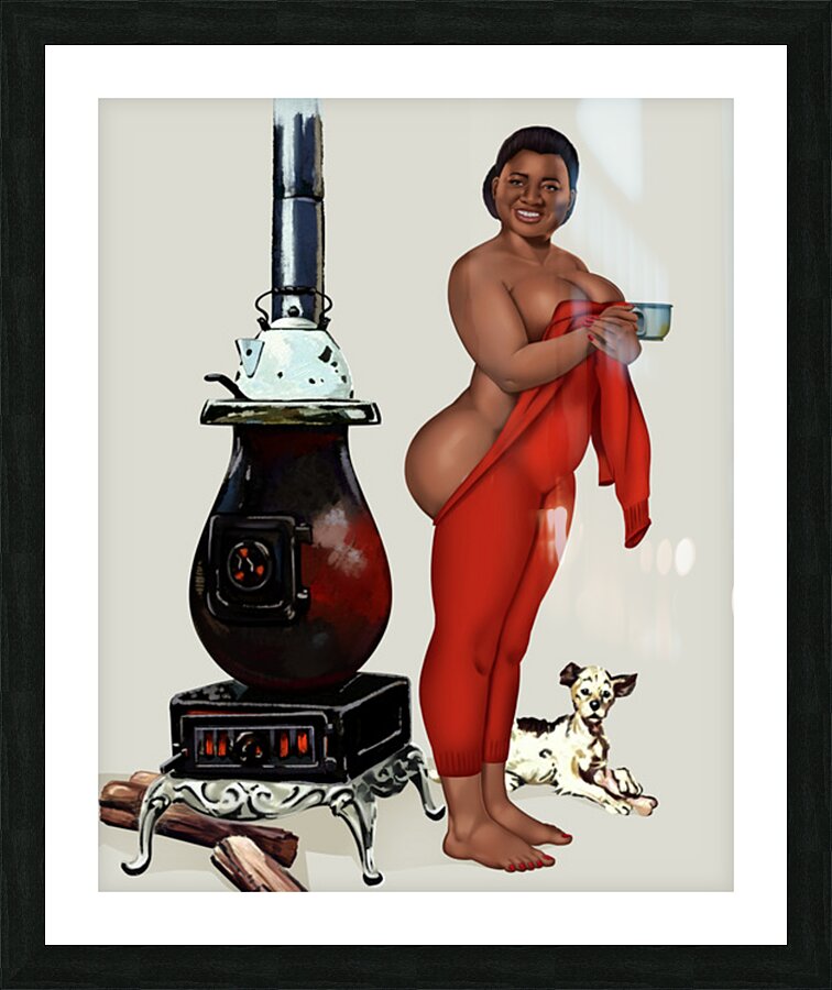 I Am Beautiful  - Hattie McDaniel Picture Frame print