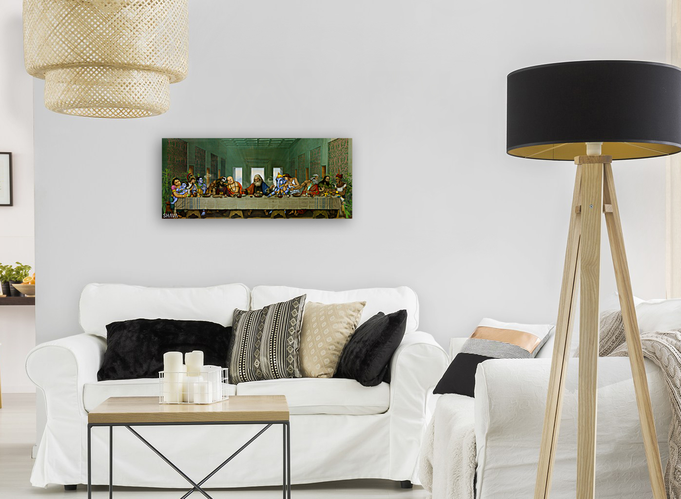 THE LAST  FIRST SUPPER Reproduction