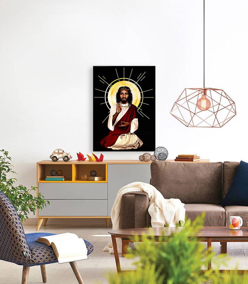 Jesus Christ Meditating Reproduction