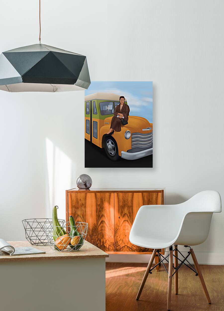 I Will Sit Where I Please - Rosa Parks Reproduction