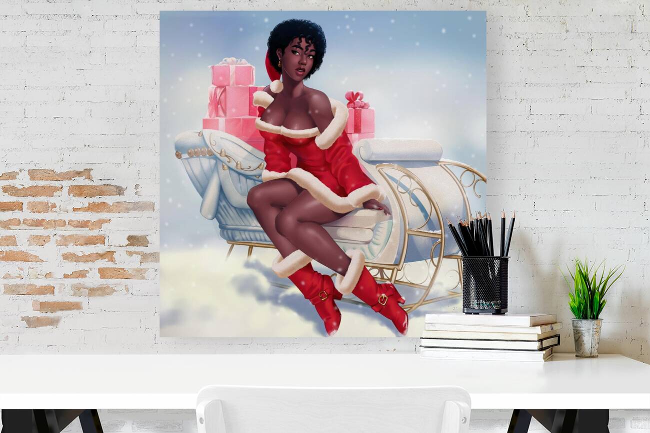 Hot Chocolate  For Santa  Reproduction