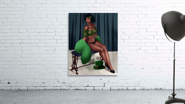 Pretty Little Leprechaun -   Lawanda Page Wall Preview