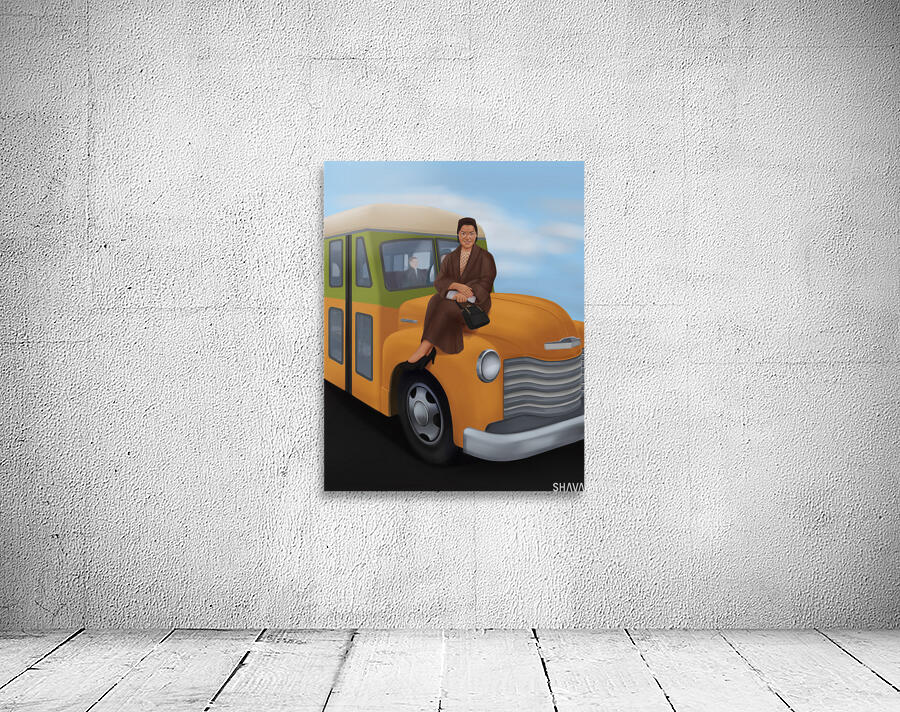 I Will Sit Where I Please - Rosa Parks Wall Preview