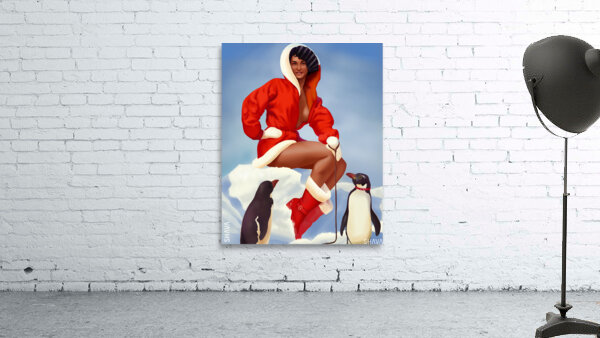 Waiting for Santa  Wall Preview