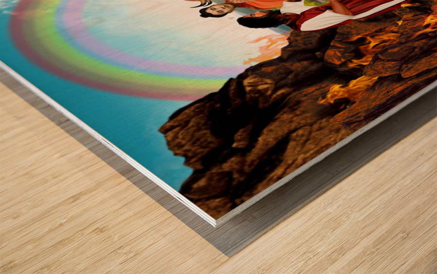 The Truth Wood print