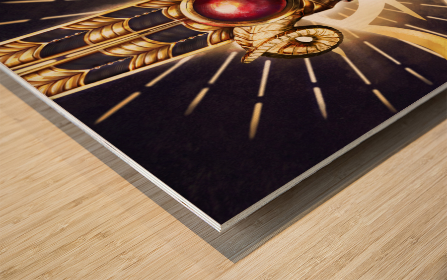 Supreme   Amun Ra Wood print