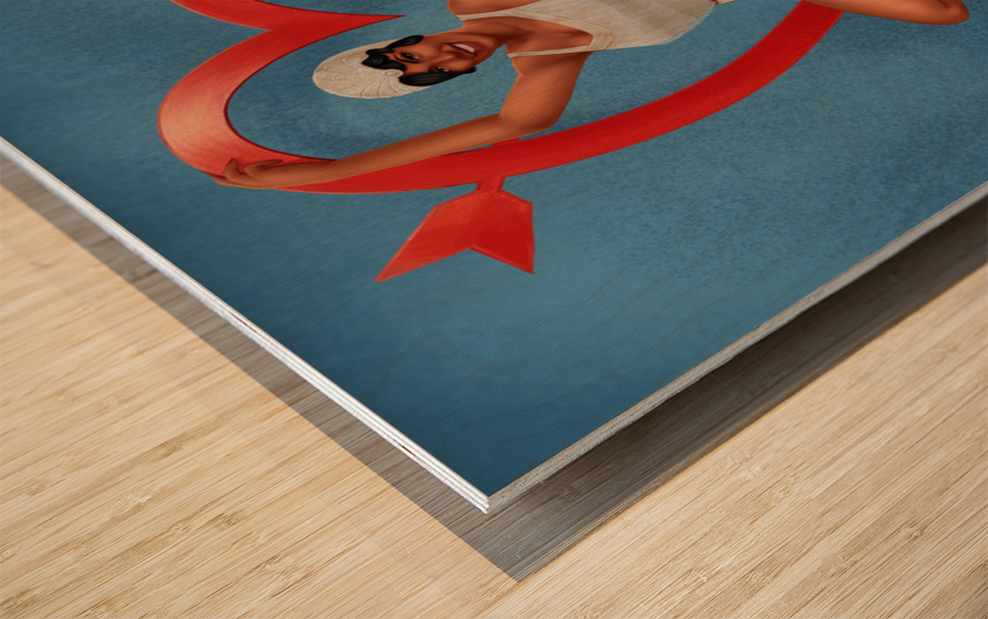 I Need Love - Mildred Washington Wood print