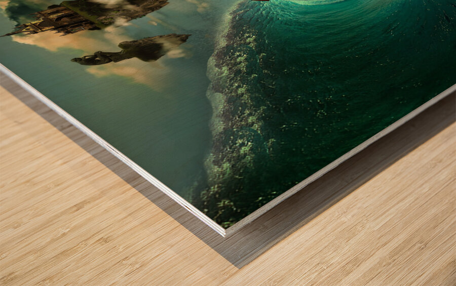 The Good Sheperd Wood print