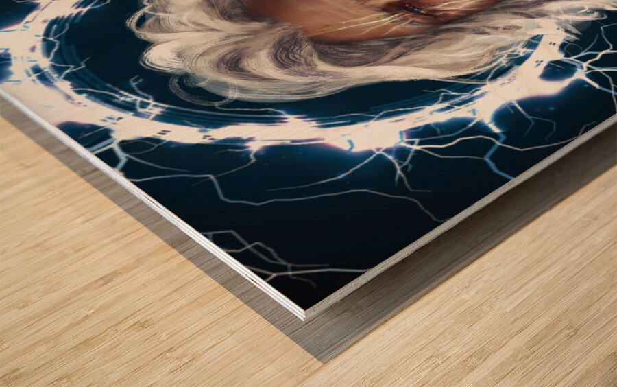 The Most Interesting Man In The World - Zeus  Wood print