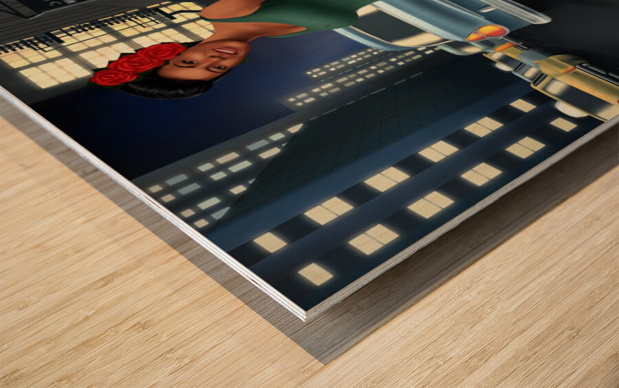 All of Me - Billie Holiday  Wood print