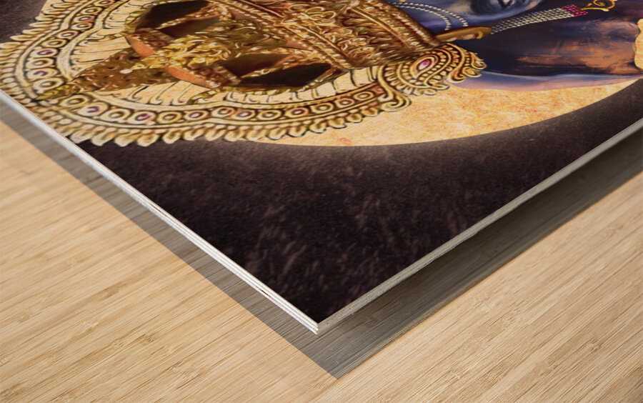 How Wise and Luck - Ganesha  Wood print