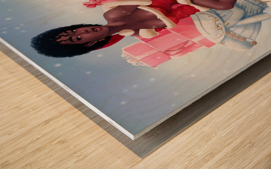 Hot Chocolate  For Santa  Wood print