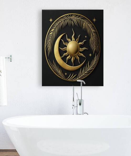 Infinite Solar Orbit and Metallic Palm Crown by CELESTIALWILD