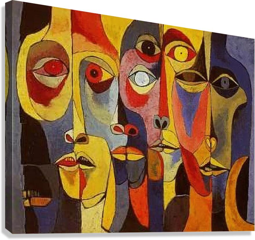 Oswaldo Guayasamin No.13 Canvas Print