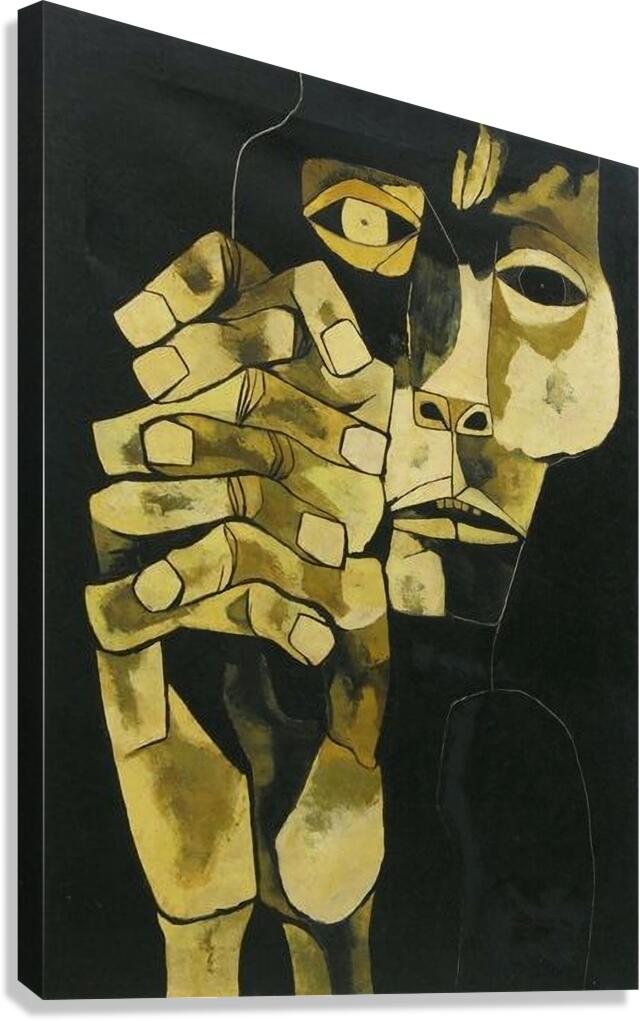 Oswaldo Guayasamin No.21 Canvas Print