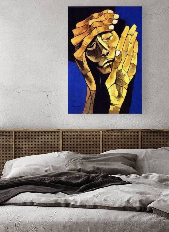 Oswaldo Guayasamin No.8 by Guayasamin