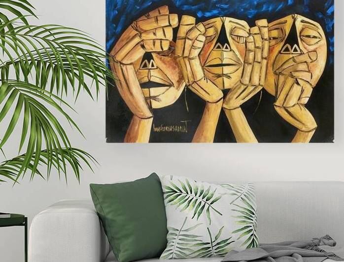 Oswaldo Guayasamin No.15 by Guayasamin