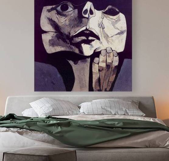 Oswaldo Guayasamin - The death of Che - La muerte del Che by Guayasamin