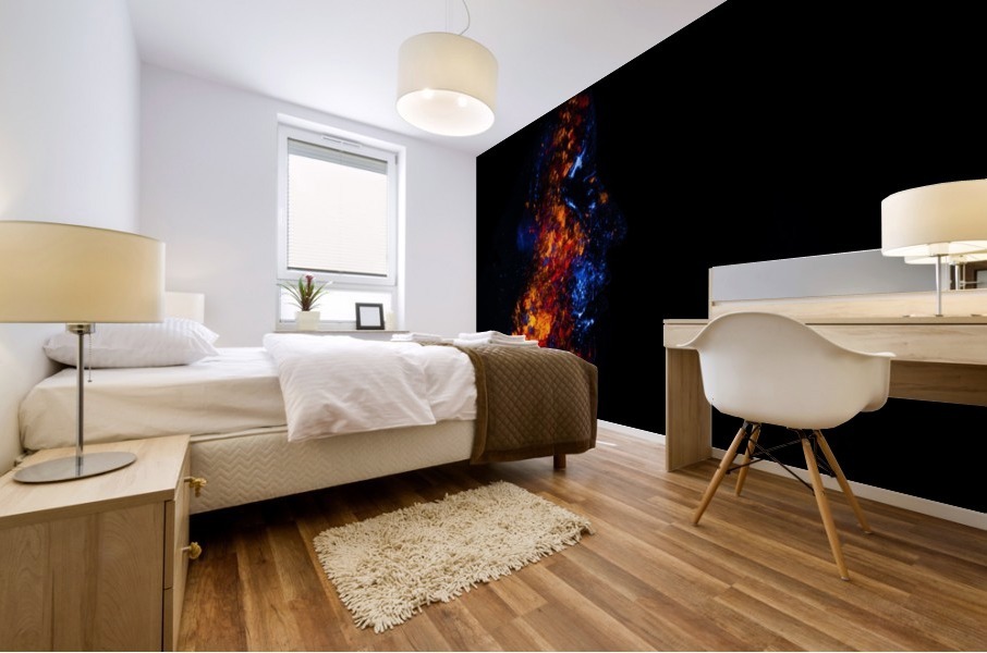 Fire within Mural print