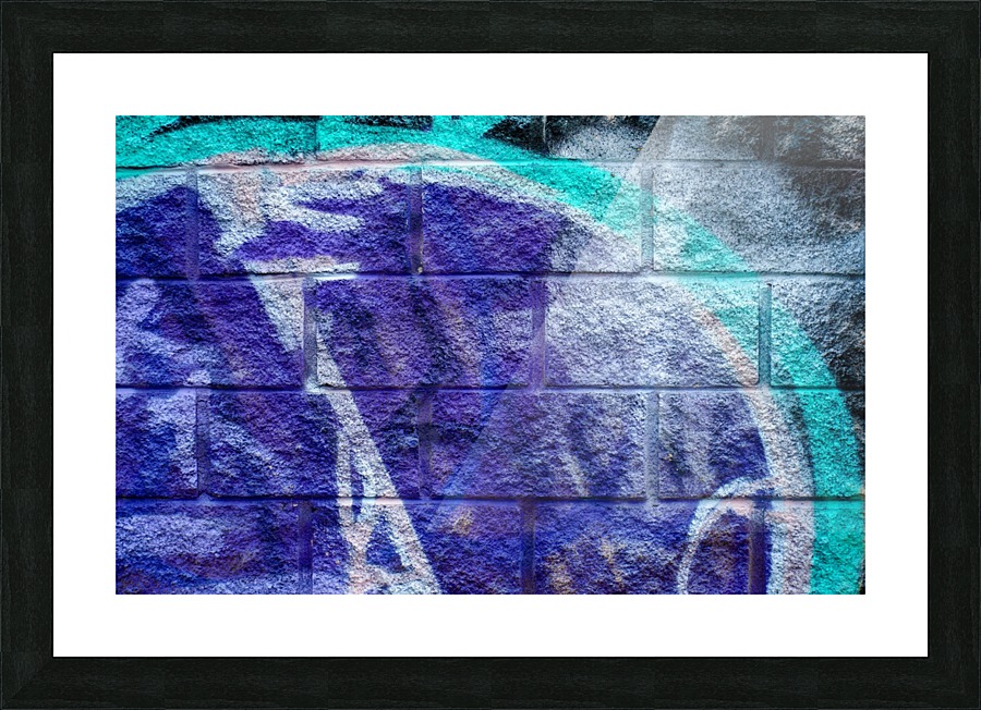 Mural Patterns Picture Frame print
