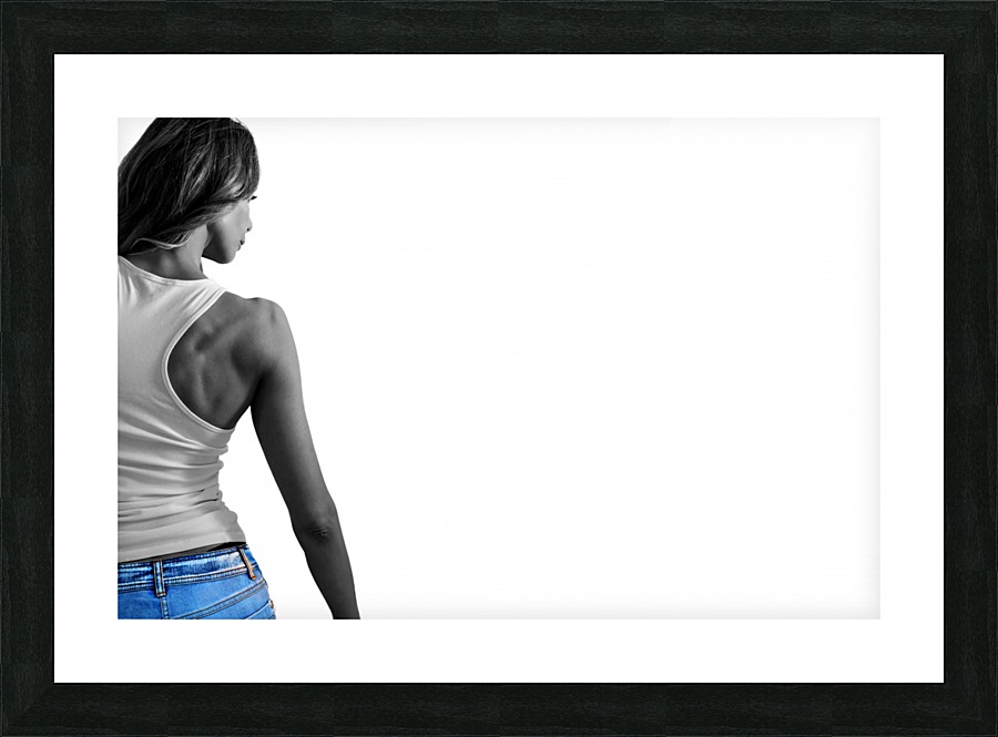 Power and Determination Picture Frame print