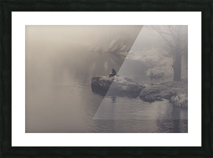 Caronte - Awaiting Picture Frame print