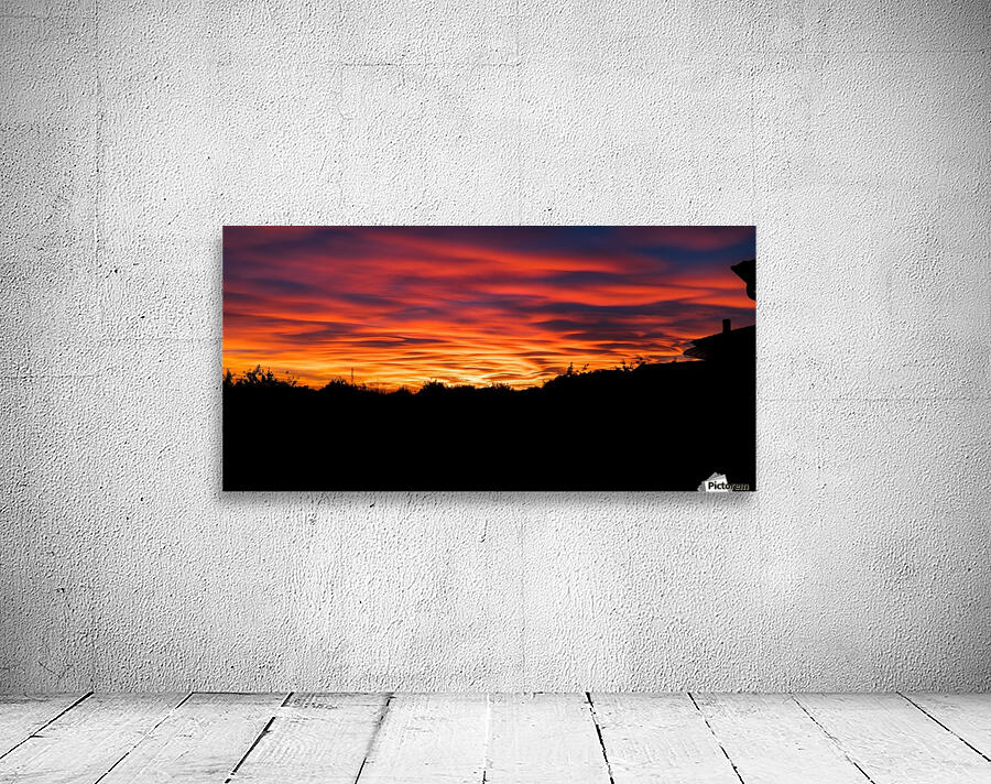 fire Sunset Wall Preview