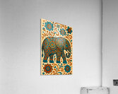 The Festive Elephant Acrylic Print