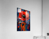 Poppy Mosaic Acrylic Print