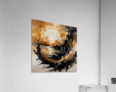 The Ink Moon Acrylic Print