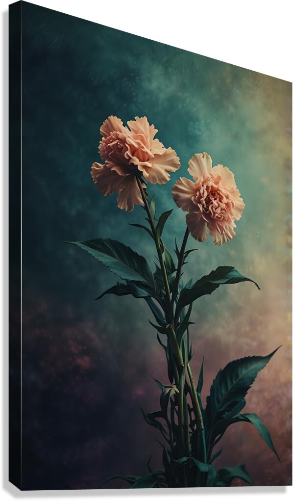 The Carnation Duet Canvas Print