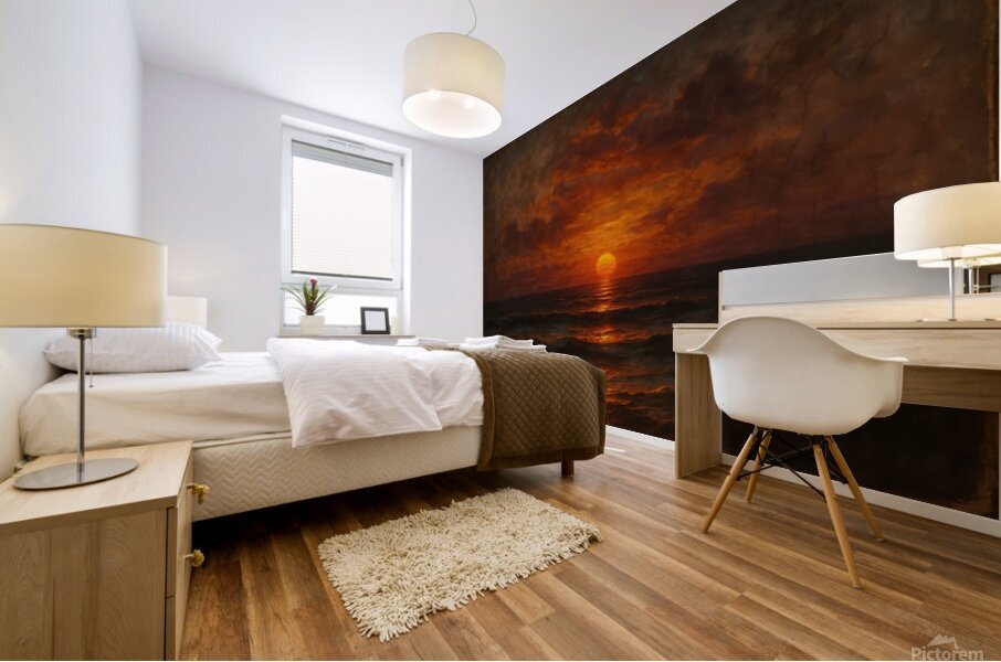 The Sunken Sun Mural print