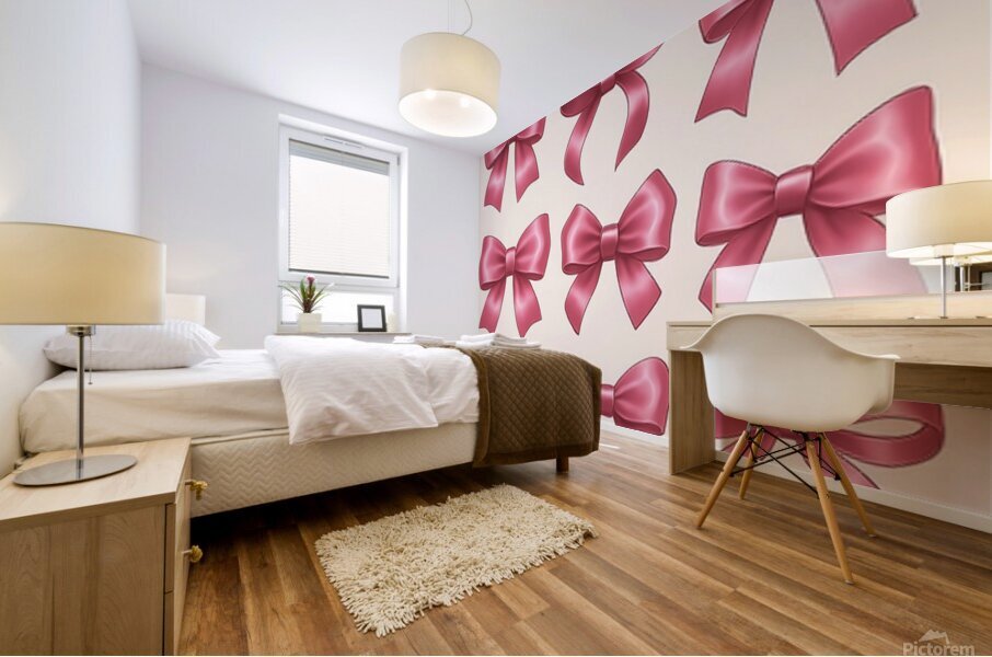 Satin Ribbons Mural print