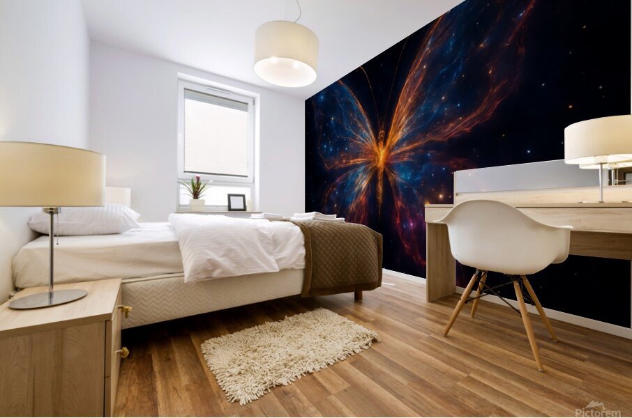 Celestial Wings Mural print