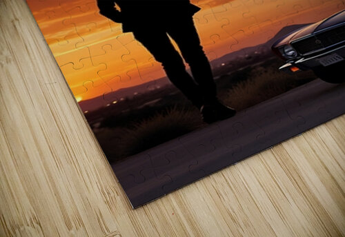 One Mans Road Roz art puzzle