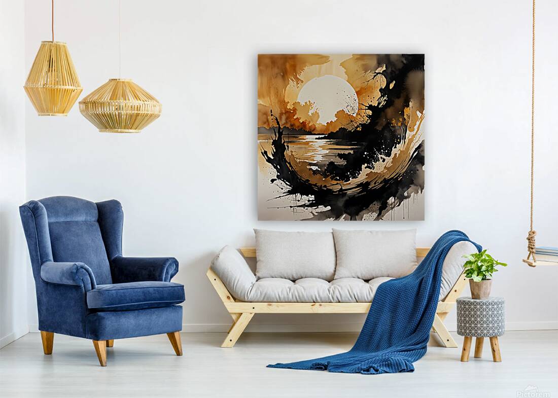The Ink Moon Reproduction